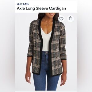 Axle Long Sleeve Cardigan 

Size Medium